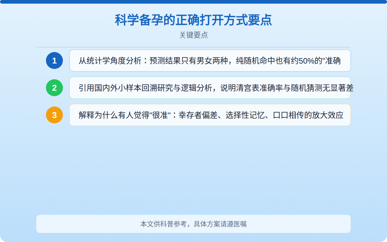 科学备孕的正确打开方式要点